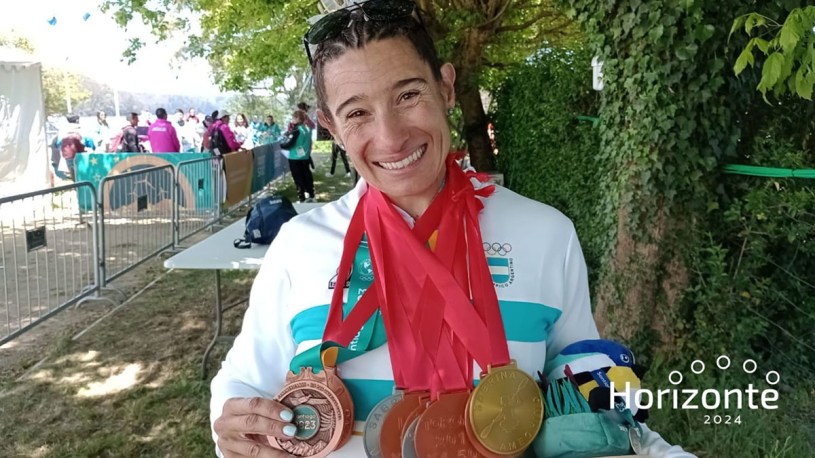 Sabrina Inés Ameghino, ganadora de 10 medallas en Juegos Panamericanos. - Horizonte Olímpico -