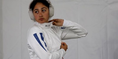 La pentatleta bonaerense Belén Serrano. - Instagram -