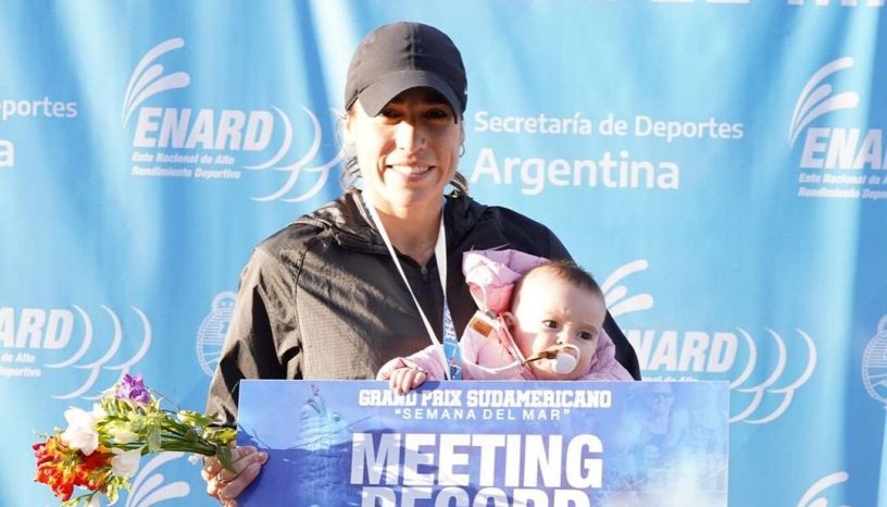 La atleta marplatense Belén Casetta. - Instagram -