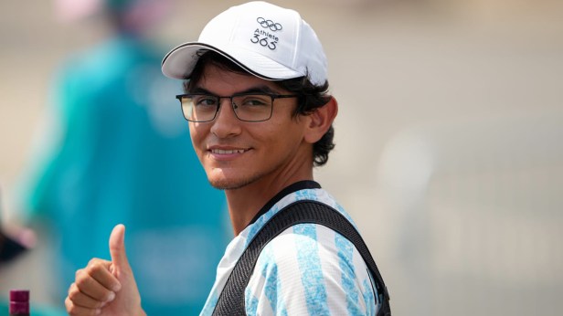 Con Damián Jajarabilla, Argentina volvió al tiro con arco en los Juegos Olímpicos. - COA -