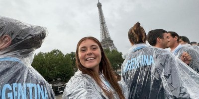 Catalina Turienzo fue parte de la ceremonia de apertura en París. - Instagram -