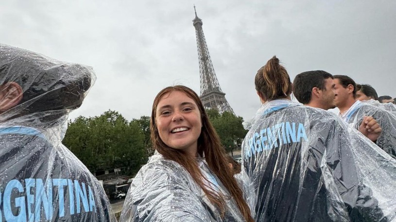 Catalina Turienzo fue parte de la ceremonia de apertura en París. - Instagram -