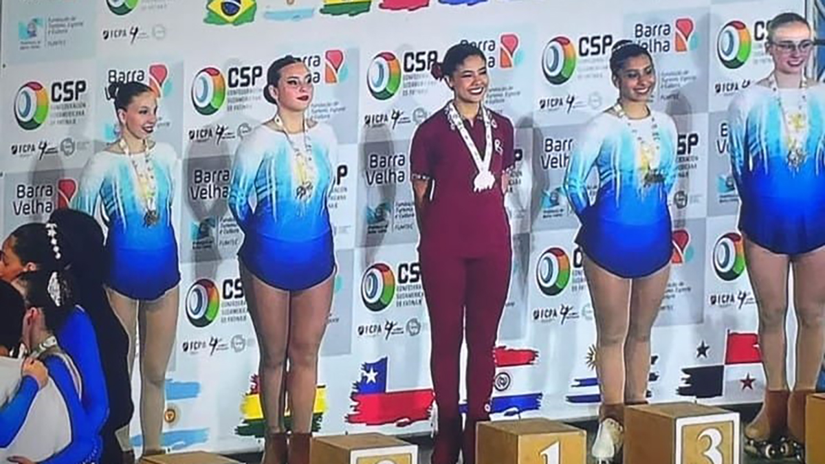 Guillermina Tavieres, medalla de plata en Brasil. - TSN -