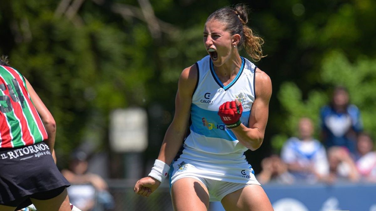 Catalina Alimenti, goleadora del Torneo Metropolitano de hockey sobre césped. - Instagram -