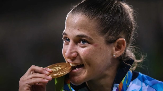 Paula Pareto, medalla de oro en Río 2016.