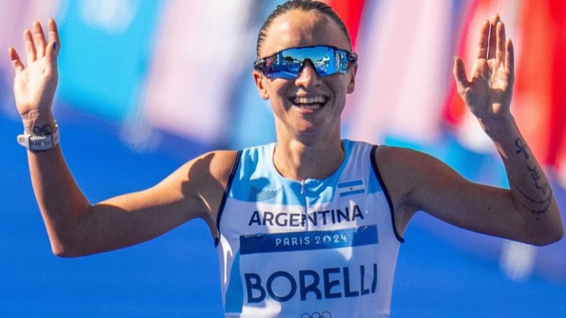 Florencia Borelli, atleta argentina en los Juegos Olímpicos París 2024. - Instagram -