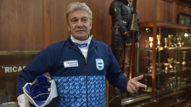 Fernando Lúpiz, antes de las tablas, gran esgrimista.