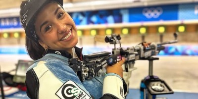 Fernanda Russo, referente argentina en tiro deportivo. - Instagram -