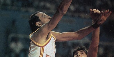 Juan Domingo de la Cruz, con España, frente a la poderosa Unión Soviética. - Gentileza JDDLC -