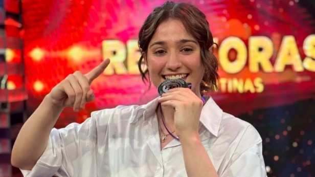 "Pachu" Zubiri, ganadora del reality "Relatoras".