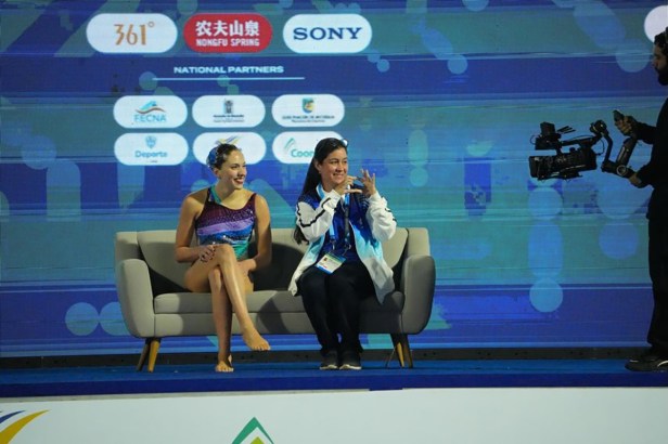 Tiziana Bonucci, a la espera de la calificación en Medellín.